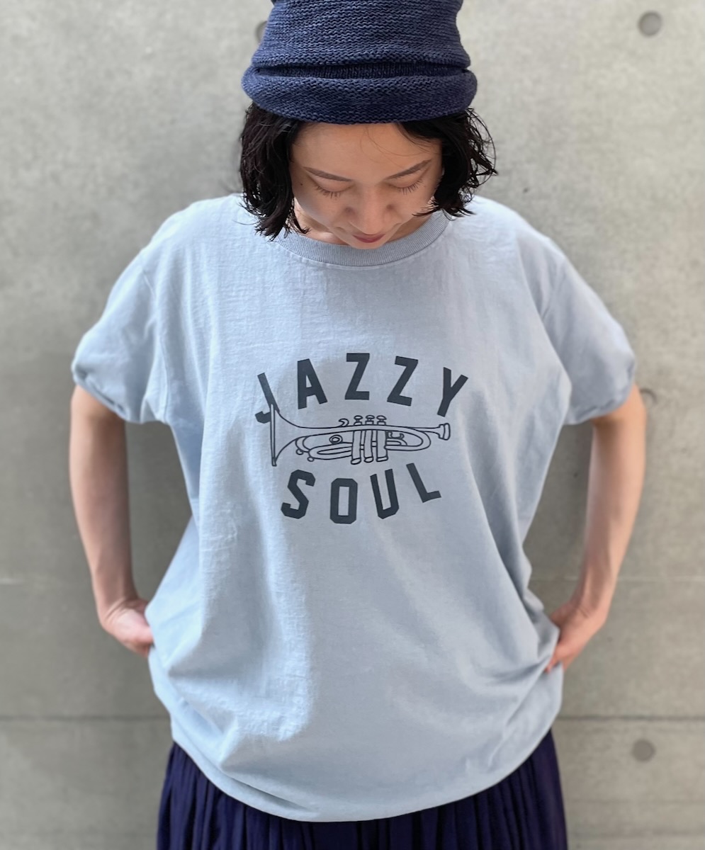 NGT9801(Tシャツ) 2094 "JAZZY 18" CREW-NECK S/SL TEE CUFF&HEM RIB