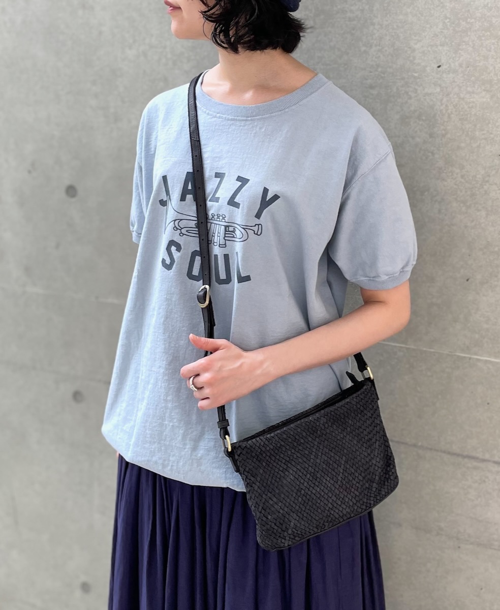 NGT9801(Tシャツ) 2094 "JAZZY 18" CREW-NECK S/SL TEE CUFF&HEM RIB