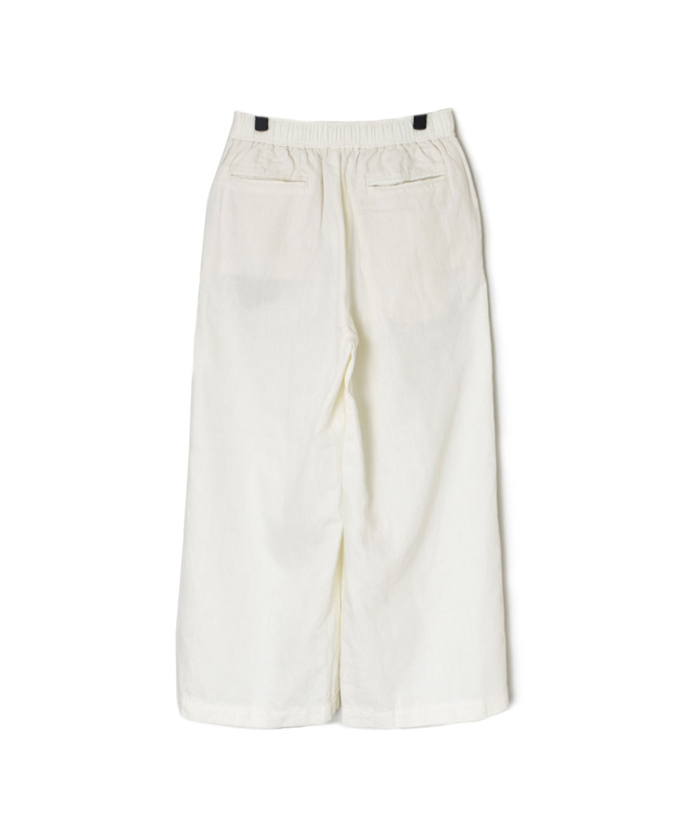 GNMDS2102CL (パンツ) 5.1oz WASHED COTTON / LINEN DENIM EASY WIDE PANTS