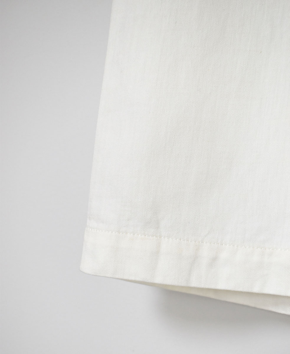 GNMDS2102CL (パンツ) 5.1oz WASHED COTTON / LINEN DENIM EASY WIDE PANTS