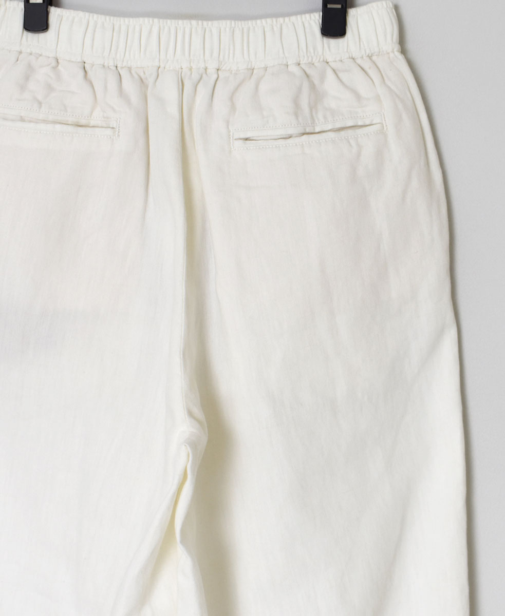 GNMDS2102CL (パンツ) 5.1oz WASHED COTTON / LINEN DENIM EASY WIDE PANTS
