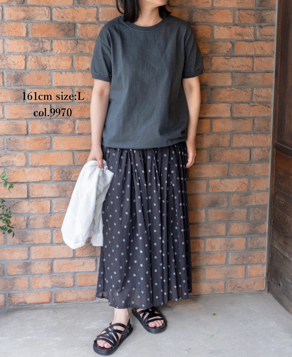 NGT9801 (Tシャツ) 7.2oz CREW-NECK T WITH CUFF&HEM RIB