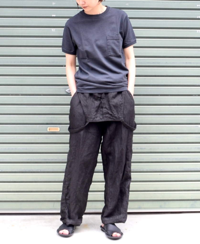 NGT9801P (Tシャツ) CREW NECK S/SL POCKET-T CUFF AND HEM RIB