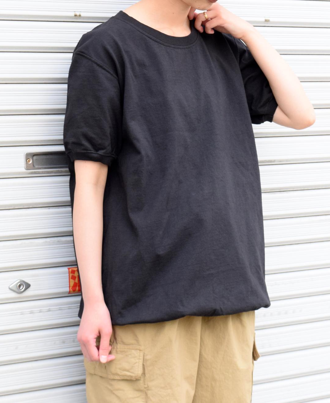 NGT9801 (Tシャツ) 7.2oz CREW-NECK T WITH CUFF&HEM RIB