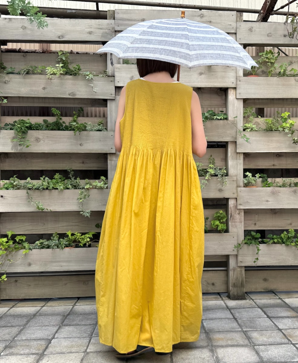 ●ONMDS2301 (日傘) PARASOL WITH BAMBOO HANDLE 47cm