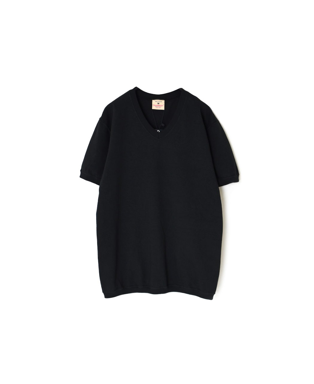 NGW1701 (Tシャツ) COTTON 7.2oz V-NECK S/SL CUFF AND BOTTOM RIB