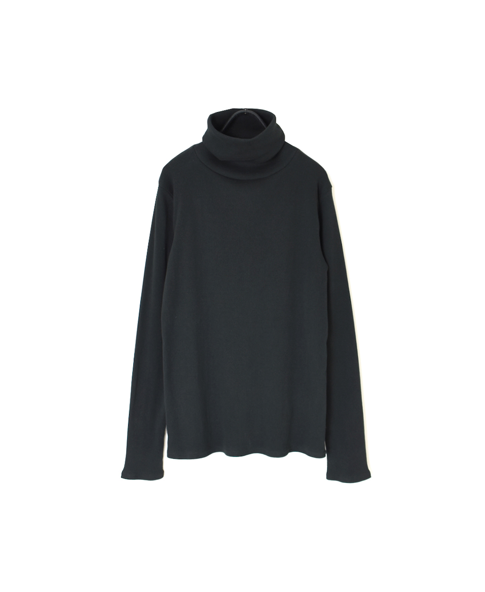 GNSL24571(Tシャツ) COMBED COTTON TELECO TURTLE NECK L/SL TEE