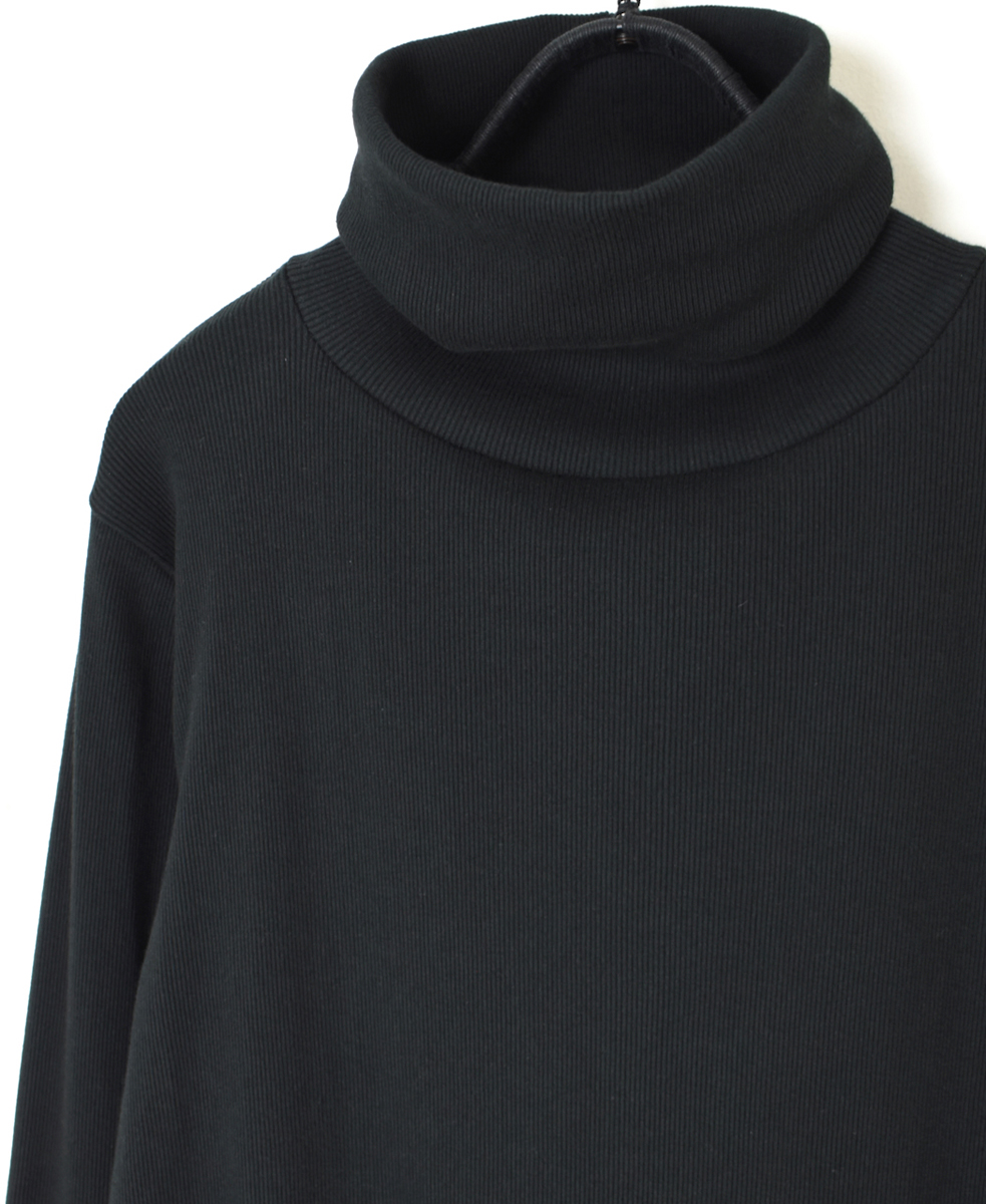 GNSL24571(Tシャツ) COMBED COTTON TELECO TURTLE NECK L/SL TEE