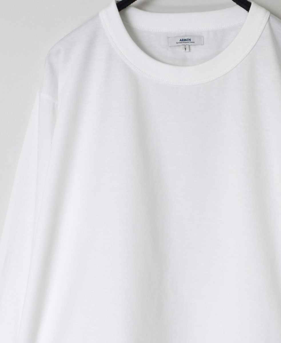 NFA2351 (Tシャツ) COTTON JERSEY CREW NECK OVERSIZE L/SL T-SHIRT WITH CUFF