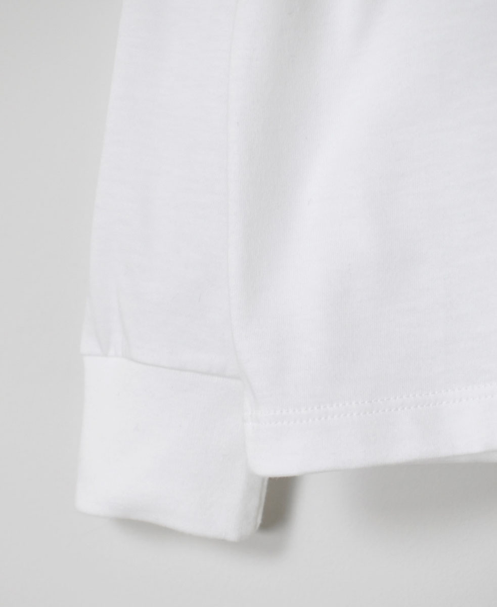 NFA2351 (Tシャツ) COTTON JERSEY CREW NECK OVERSIZE L/SL T-SHIRT WITH CUFF