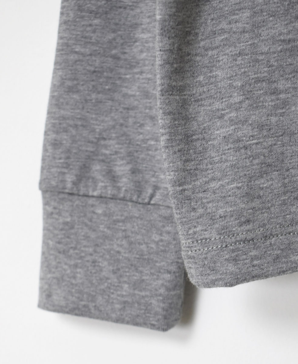 NFA2351 (Tシャツ) COTTON JERSEY CREW NECK OVERSIZE L/SL T-SHIRT WITH CUFF