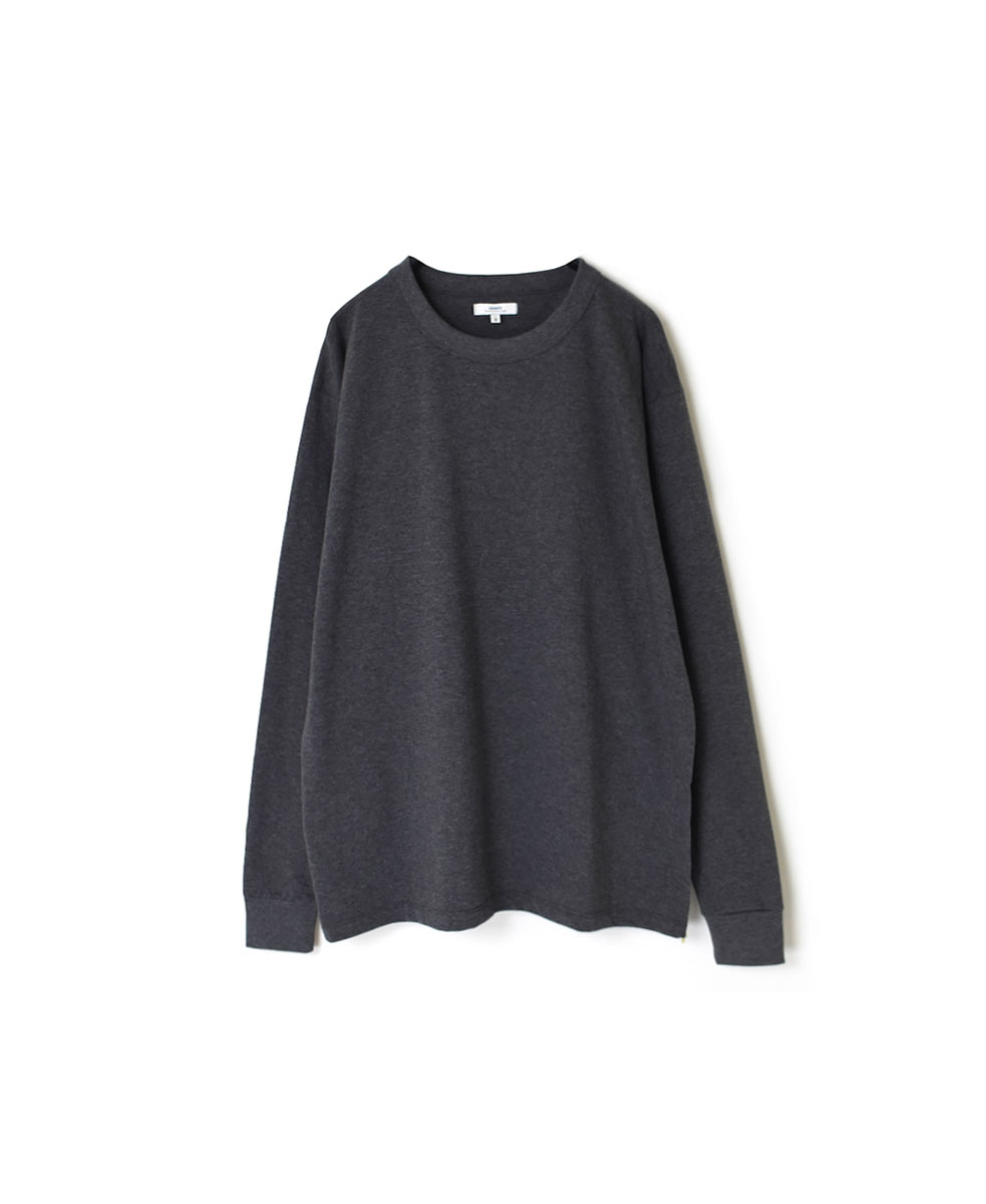 NFA2351 (Tシャツ) COTTON JERSEY CREW NECK OVERSIZE L/SL T-SHIRT WITH CUFF