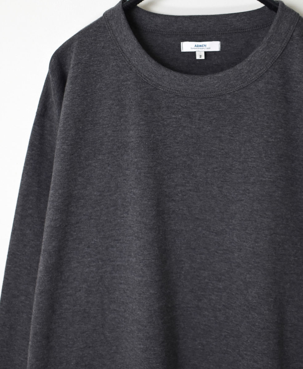 NFA2351 (Tシャツ) COTTON JERSEY CREW NECK OVERSIZE L/SL T-SHIRT WITH CUFF