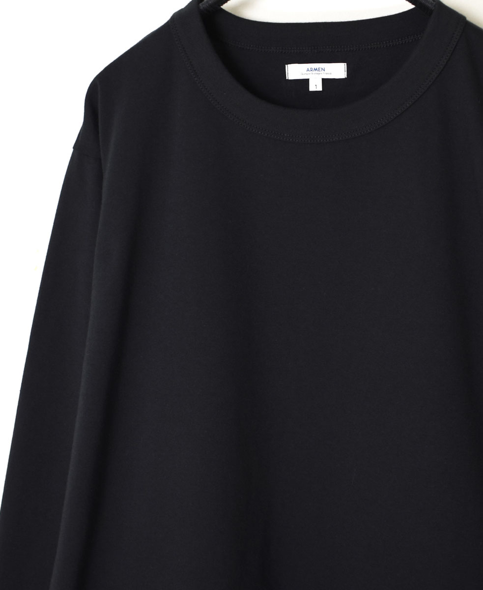 NFA2351 (Tシャツ) COTTON JERSEY CREW NECK OVERSIZE L/SL T-SHIRT WITH CUFF