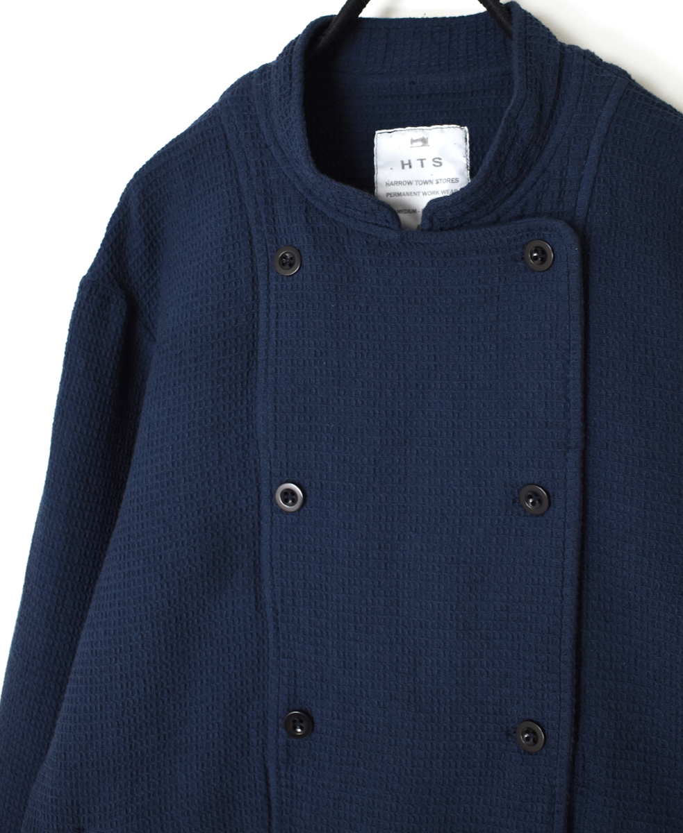 INHT2451WPD(ジャケット) WAFFLE PLAIN OVERDYE STAND COLLAR