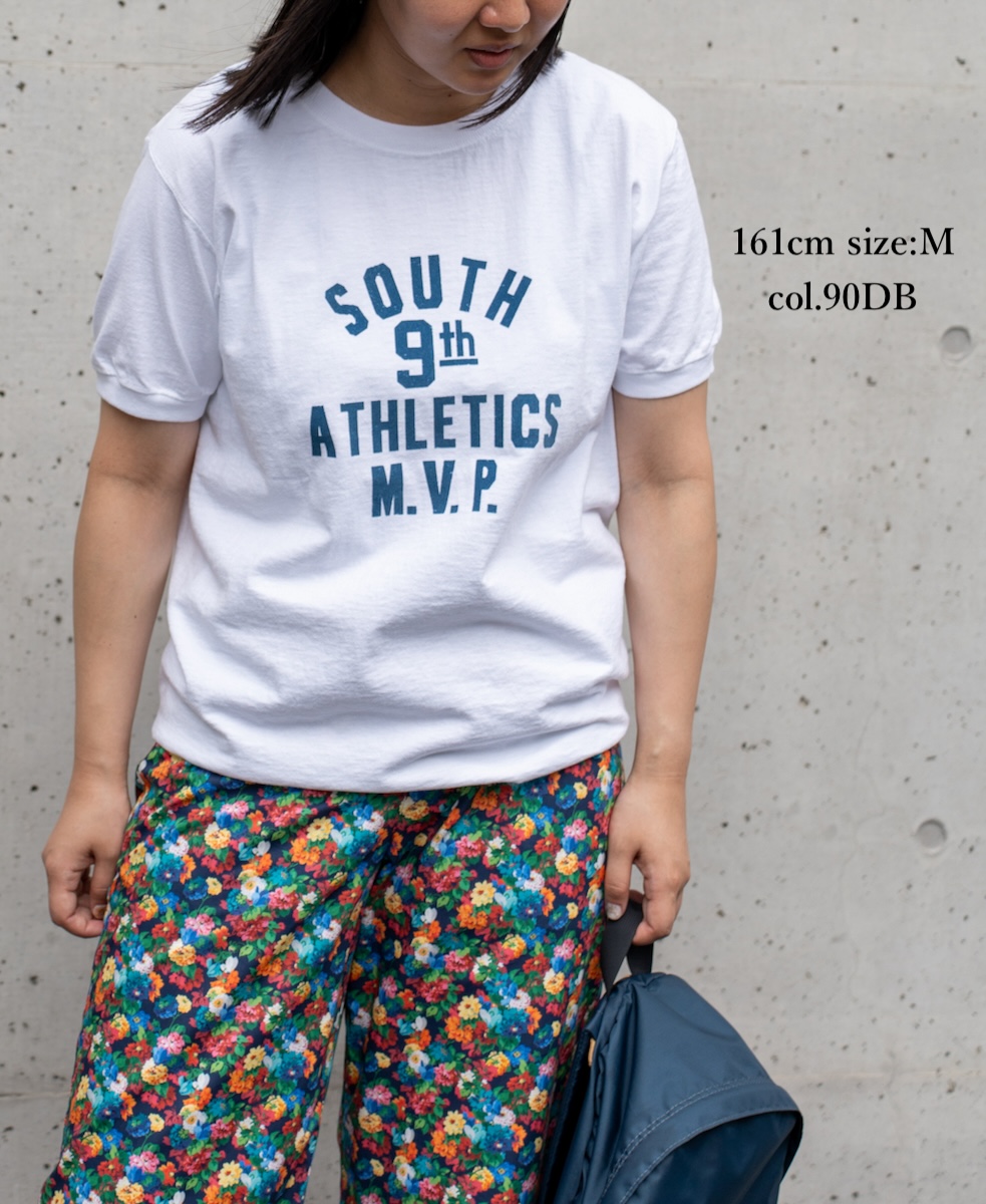 NGT9801(Tシャツ) 2724 "SOUTH 9TH"CREW-NECK S/SL TEE CUFF&HEM RIB