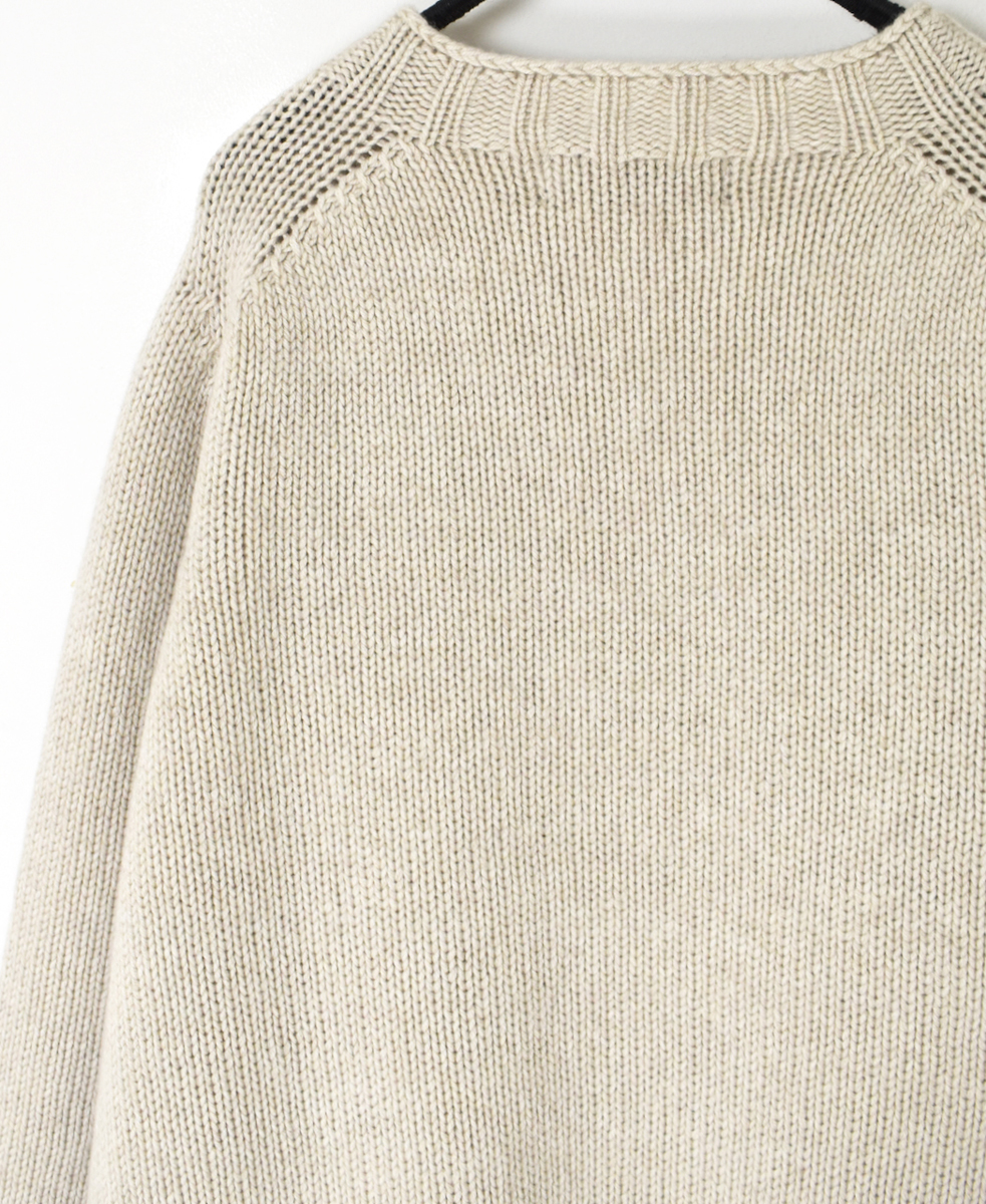 ARMEN - 【美品】 ARMEN / アーメン | GEELONG LAMBS WOOL CREW