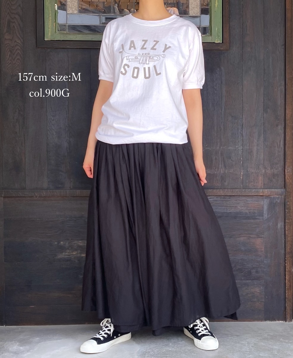 NGT9801(Tシャツ) 2094 "JAZZY 18" CREW-NECK S/SL TEE CUFF&HEM RIB