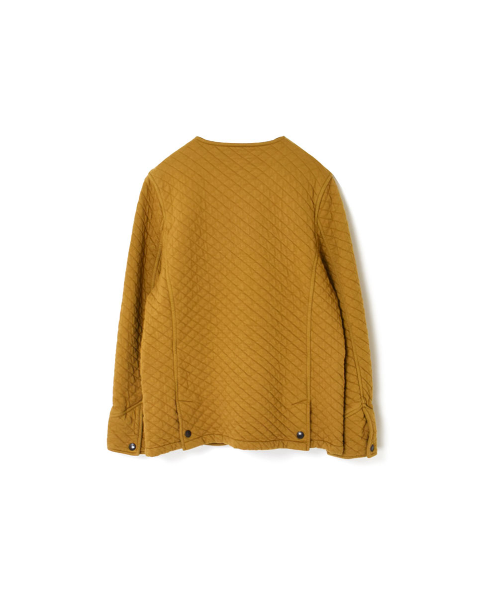 NAM1407 (ジャケット) COTTON QUILT NO COLLAR JACKET│