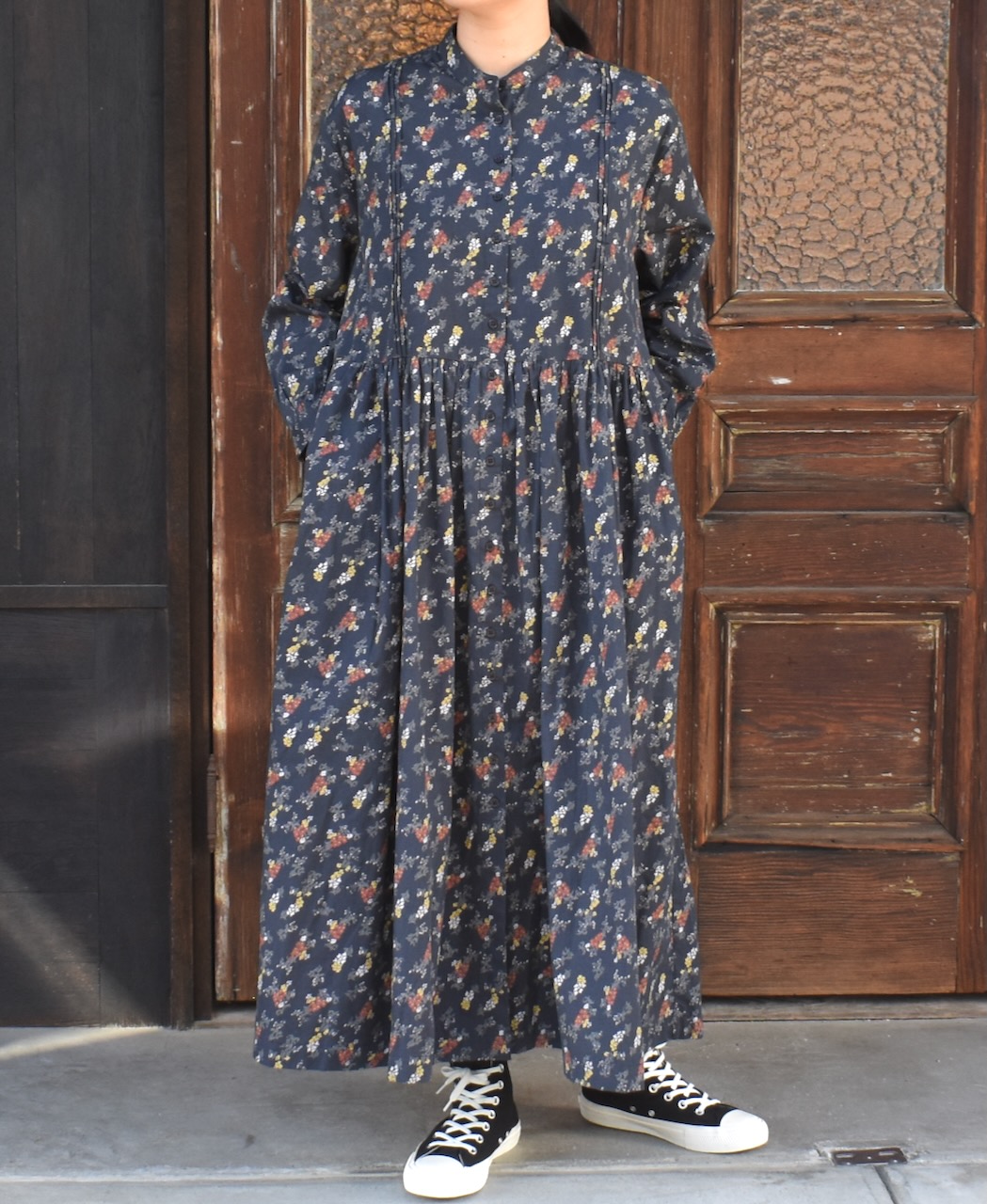 CARAMEL VINTAGE FLORAL PRINT ワンピース ワンピース
