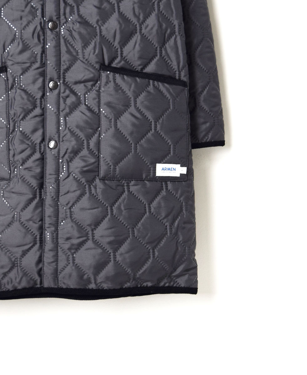NAM1753 (コート) POLYxFLEECE HEAT QUILT REVERSIBLE HOODED COAT