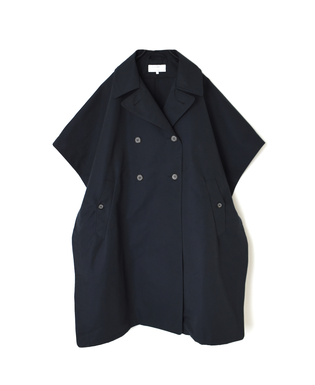 NMPA2451LP(ケープ) COTTON DOUBLE BREASTED CAPE