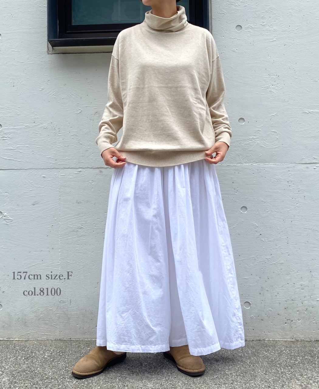 GNSL24541(ニット) 14GG 2PLY PLAIN STITCH COTTON WOOL