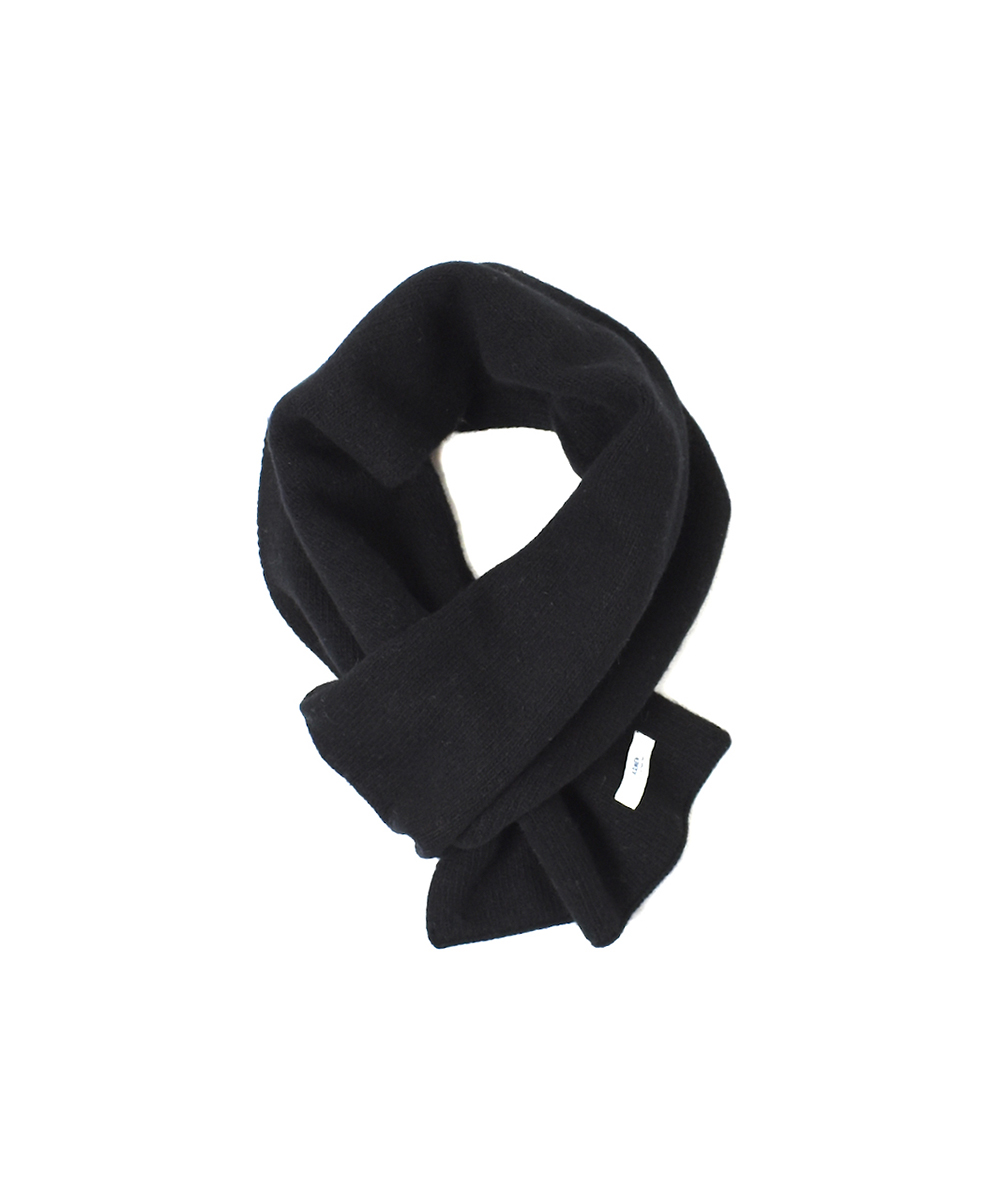 メゾン ド ソイル　 PADDED SILK LOOP SCARF maison de soil SILK PLAIN LOOP SCARF