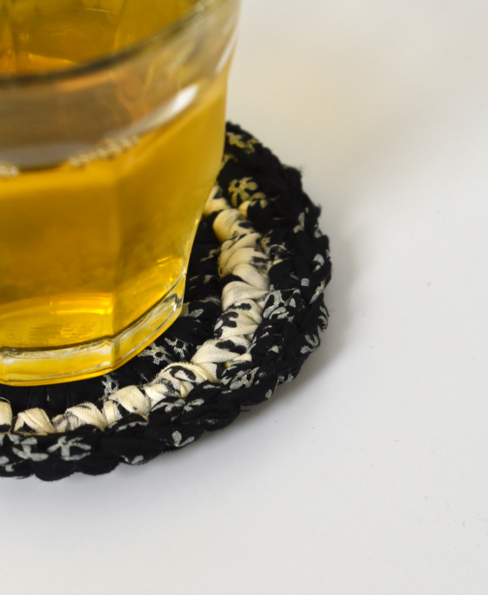 ●ZMD0403(コースター) BLOCK PRINT COASTER (2SET)