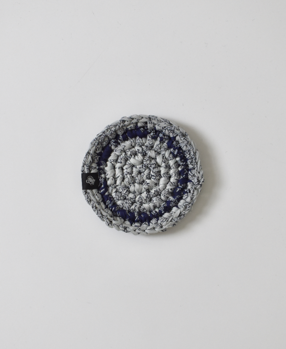 ●ZMD0404(コースター) COTTON  BLOCK PRINT COASTER (2SET)