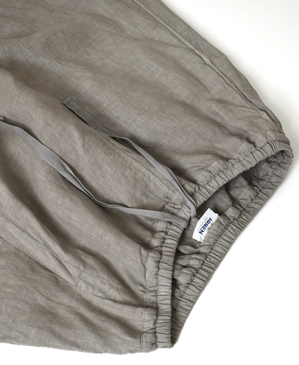 ●NAM2411LP (キュロットスカート) LINEN PLAIN (OVERDYE) WRAP CULOTTES