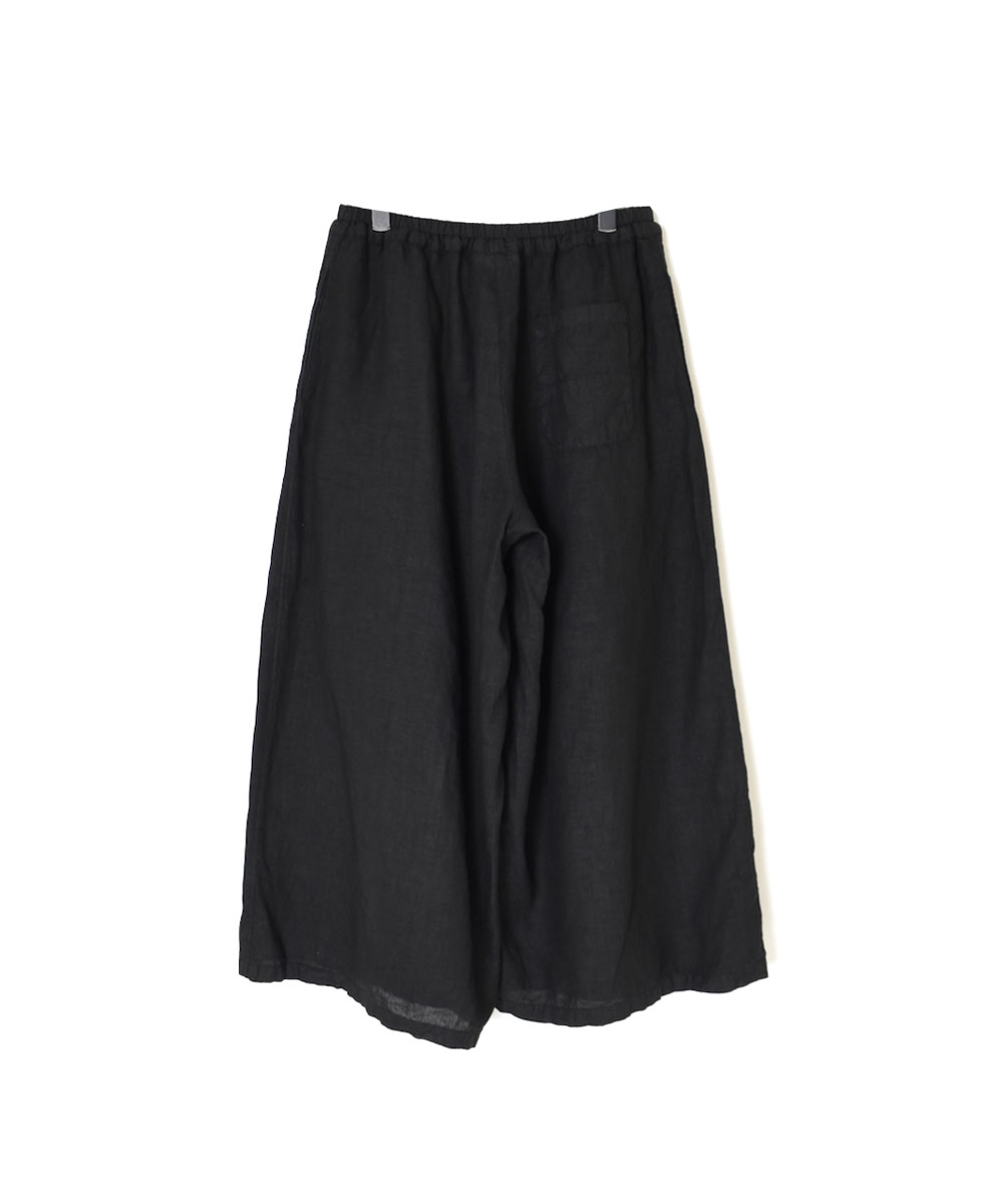 ●NAM2411LP (キュロットスカート) LINEN PLAIN (OVERDYE) WRAP CULOTTES