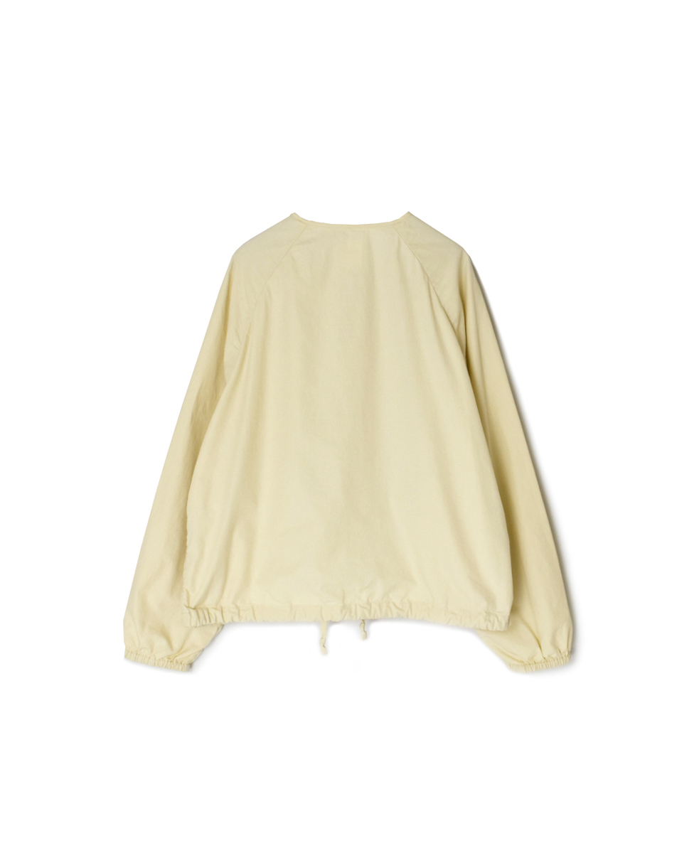 NMDS24633W(ジャケット) 40s ORGANIC POPLIN RAGLAN STRING JACKET
