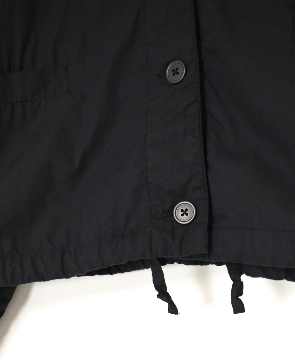 NMDS24633W(ジャケット) 40s ORGANIC POPLIN RAGLAN STRING JACKET