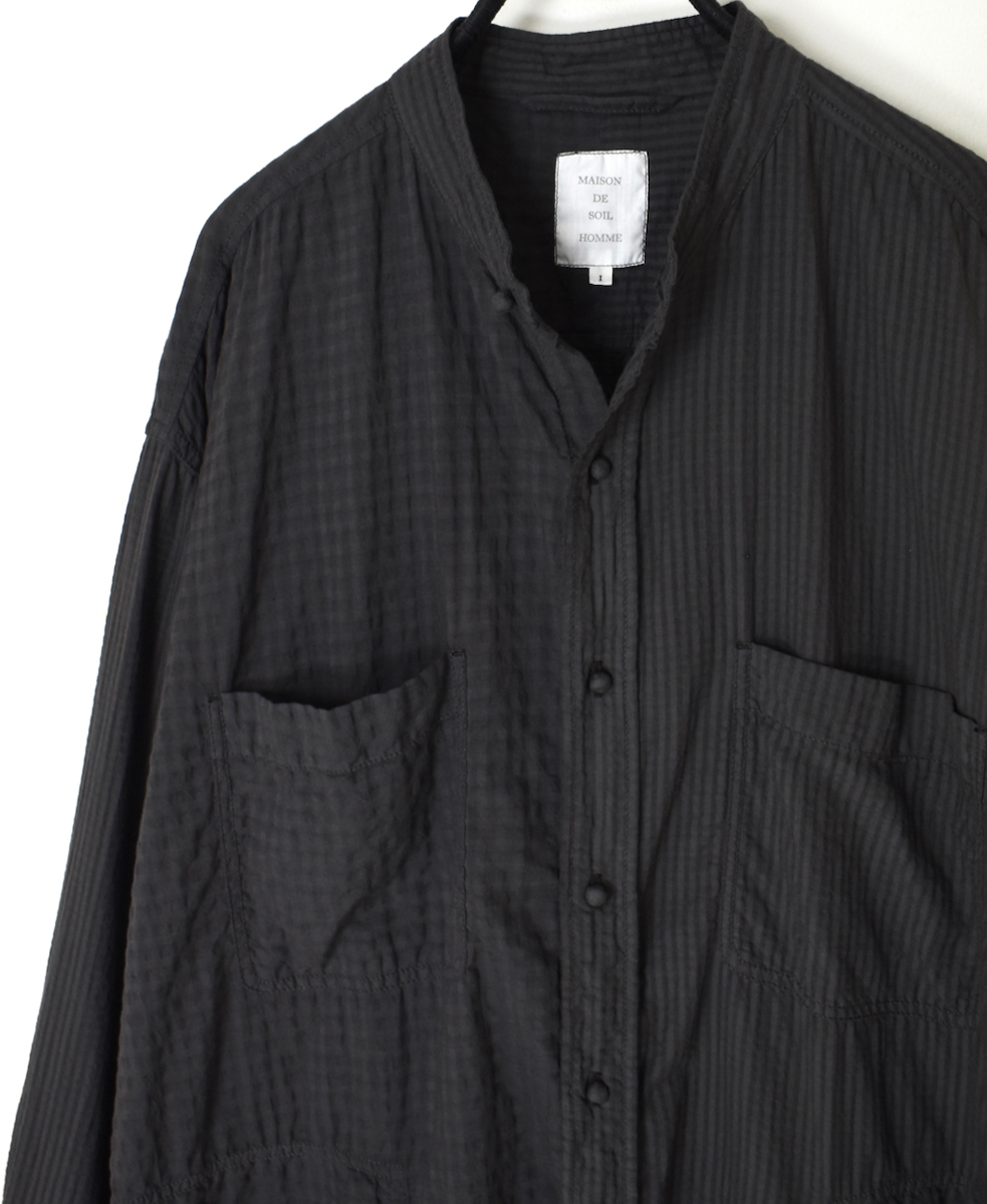 MDSH2482BD(ジャケット) 80s ORGANIC COTTON BIG CHECK × SMALL CHECK(BALL BUTTON) 4 POCKET LONG JACKET