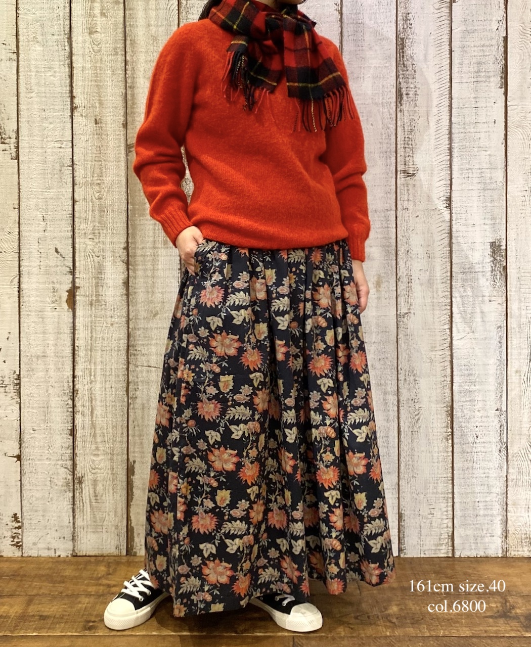 NJT1051(ニット) SHETLAND WOOL PLAIN HEAVY BRUSH SEAM FREE CREW-NECK SADDLE SHOULDER PULLOVER