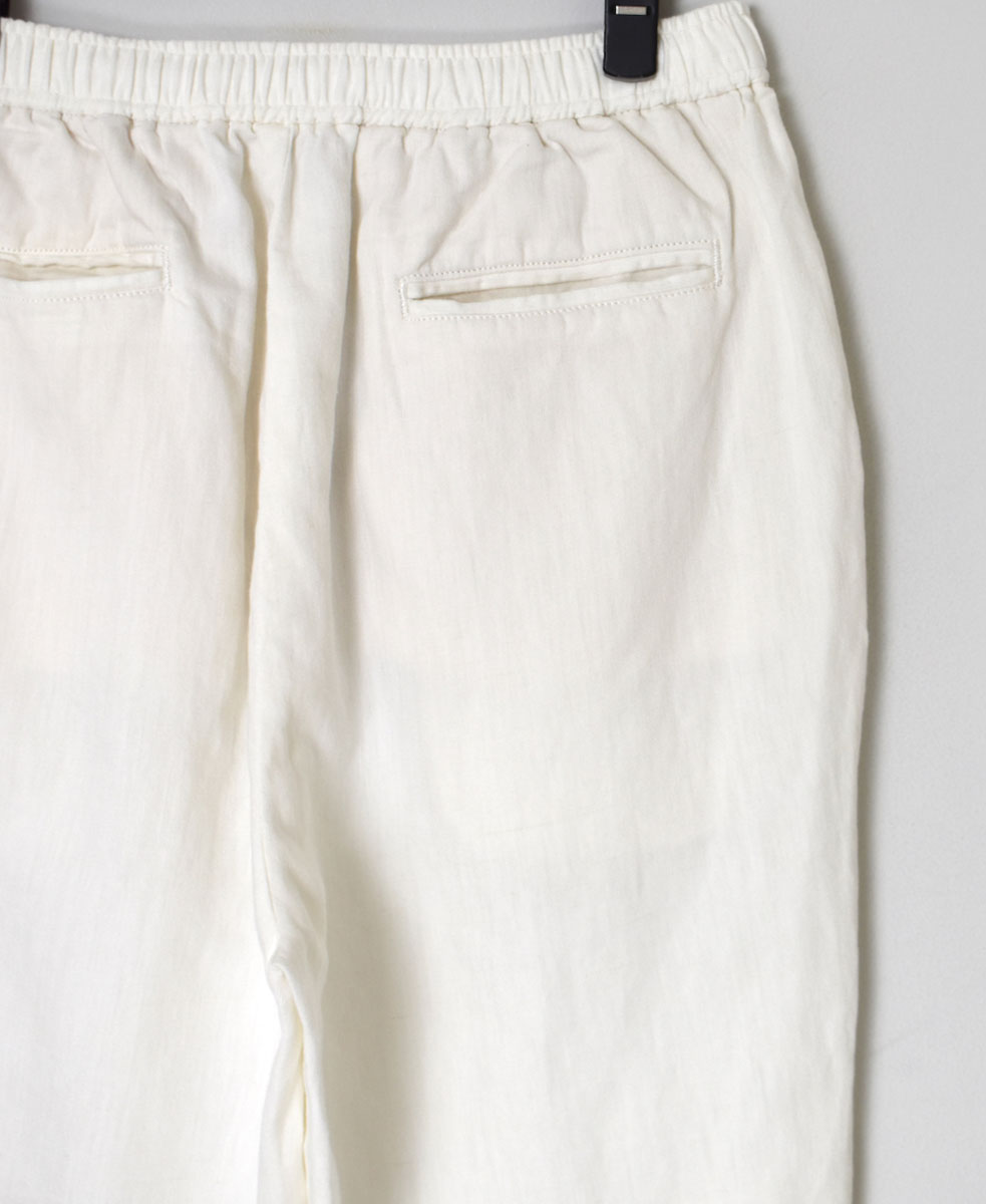 GNMDS2101CL (パンツ) 5.1oz WASHED COTTON / LINEN DENIM EASY TAPERED PANTS
