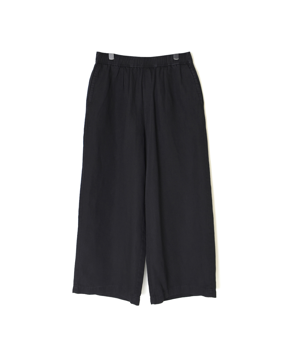 GNMDS2102CL (パンツ) 5.1oz WASHED COTTON / LINEN DENIM EASY WIDE PANTS