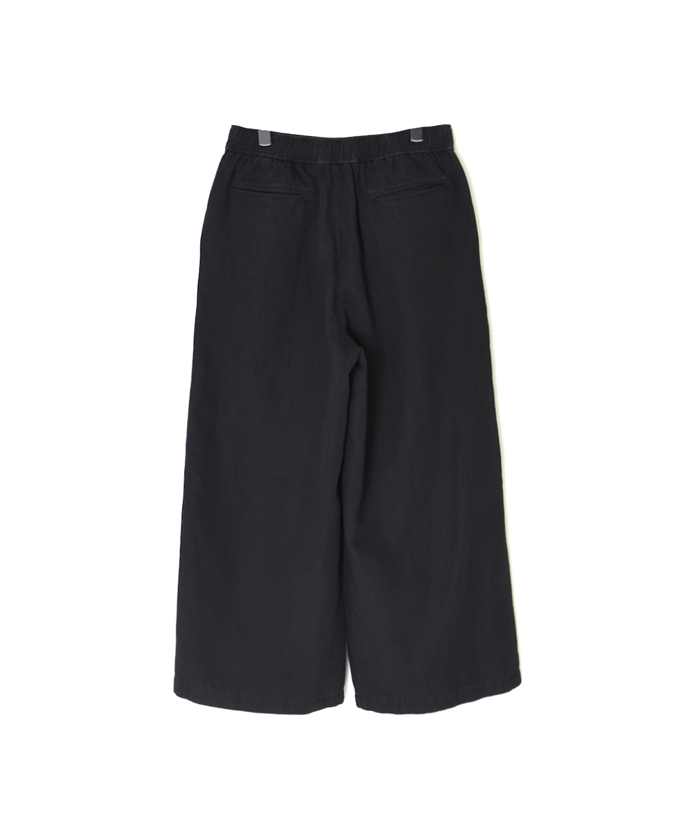 GNMDS2102CL (パンツ) 5.1oz WASHED COTTON / LINEN DENIM EASY WIDE PANTS