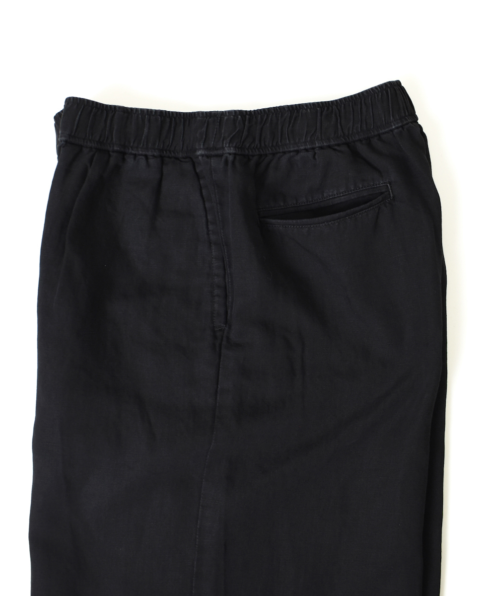 GNMDS2102CL (パンツ) 5.1oz WASHED COTTON / LINEN DENIM EASY WIDE PANTS