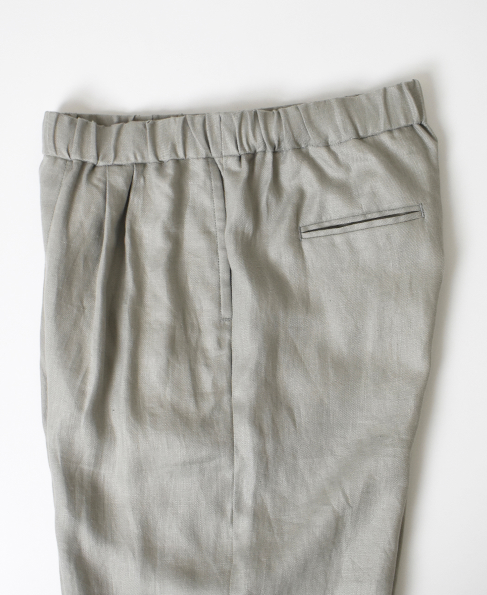 GNMDS2501NLT(パンツ) LINEN TWILL 2TUCK TAPERED EASY PANTS