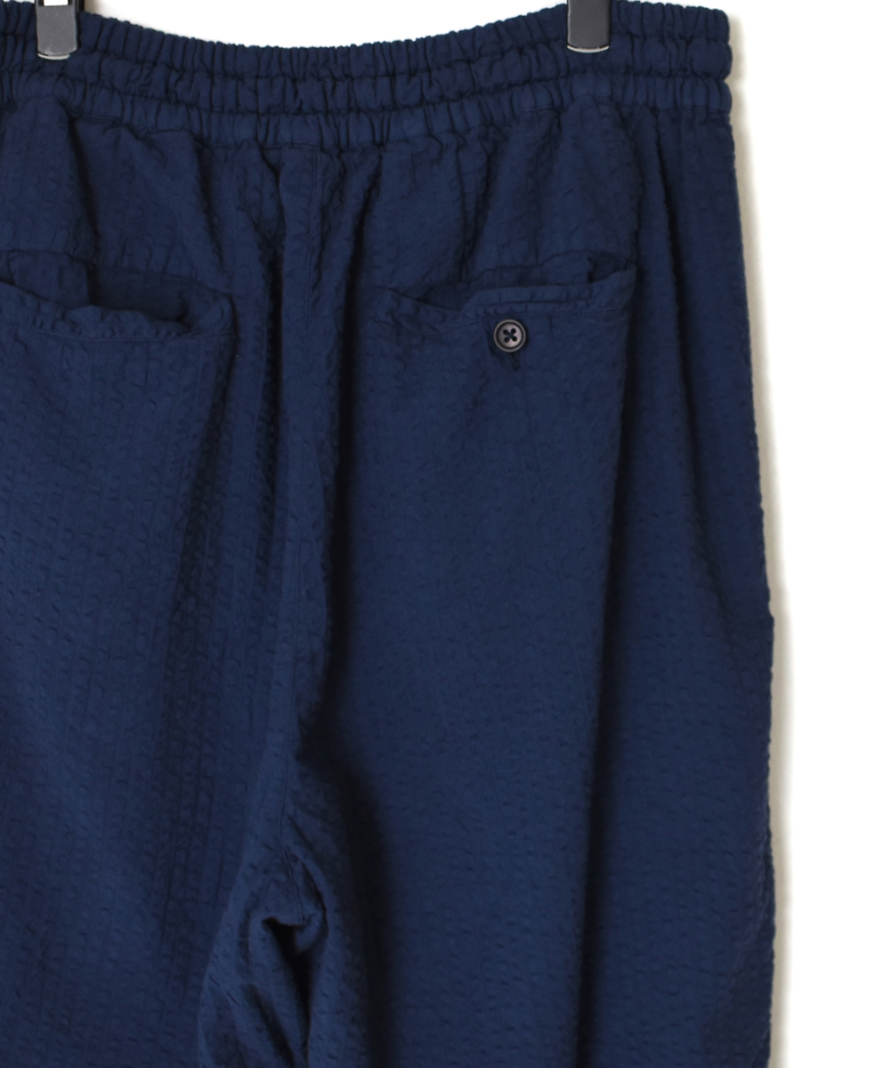 NVL2503SPD(パンツ) SEERSUCKER PLAIN OVERDYE EASY PANTS