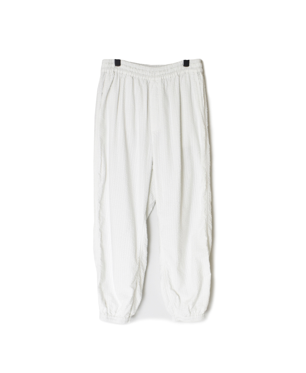 NVL2503SPD(パンツ) SEERSUCKER PLAIN OVERDYE EASY PANTS