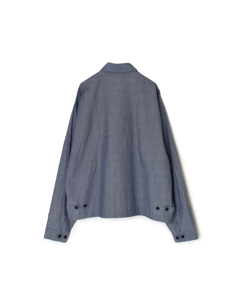 NVL2521(ジャケット) POPLIN STRIPE DRIZZLER JACKET