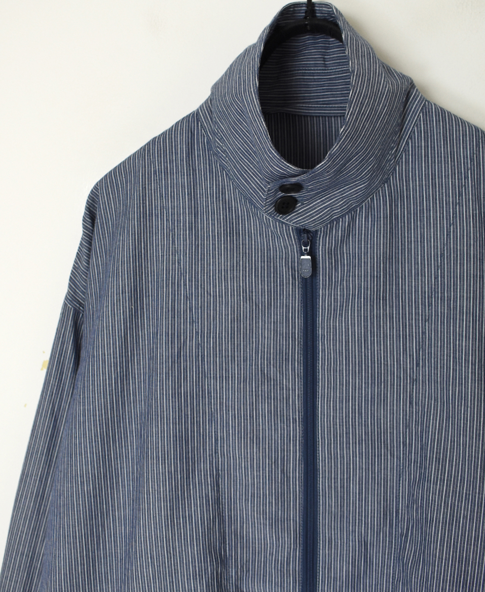 NVL2521(ジャケット) POPLIN STRIPE DRIZZLER JACKET