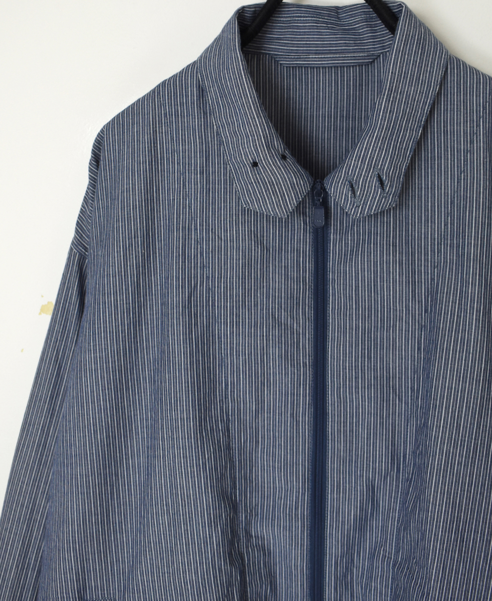 NVL2521(ジャケット) POPLIN STRIPE DRIZZLER JACKET