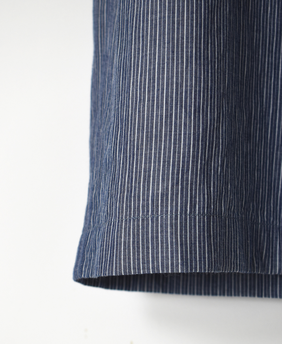 NVL2523(パンツ) POPLIN STRIPE EASY PANTS