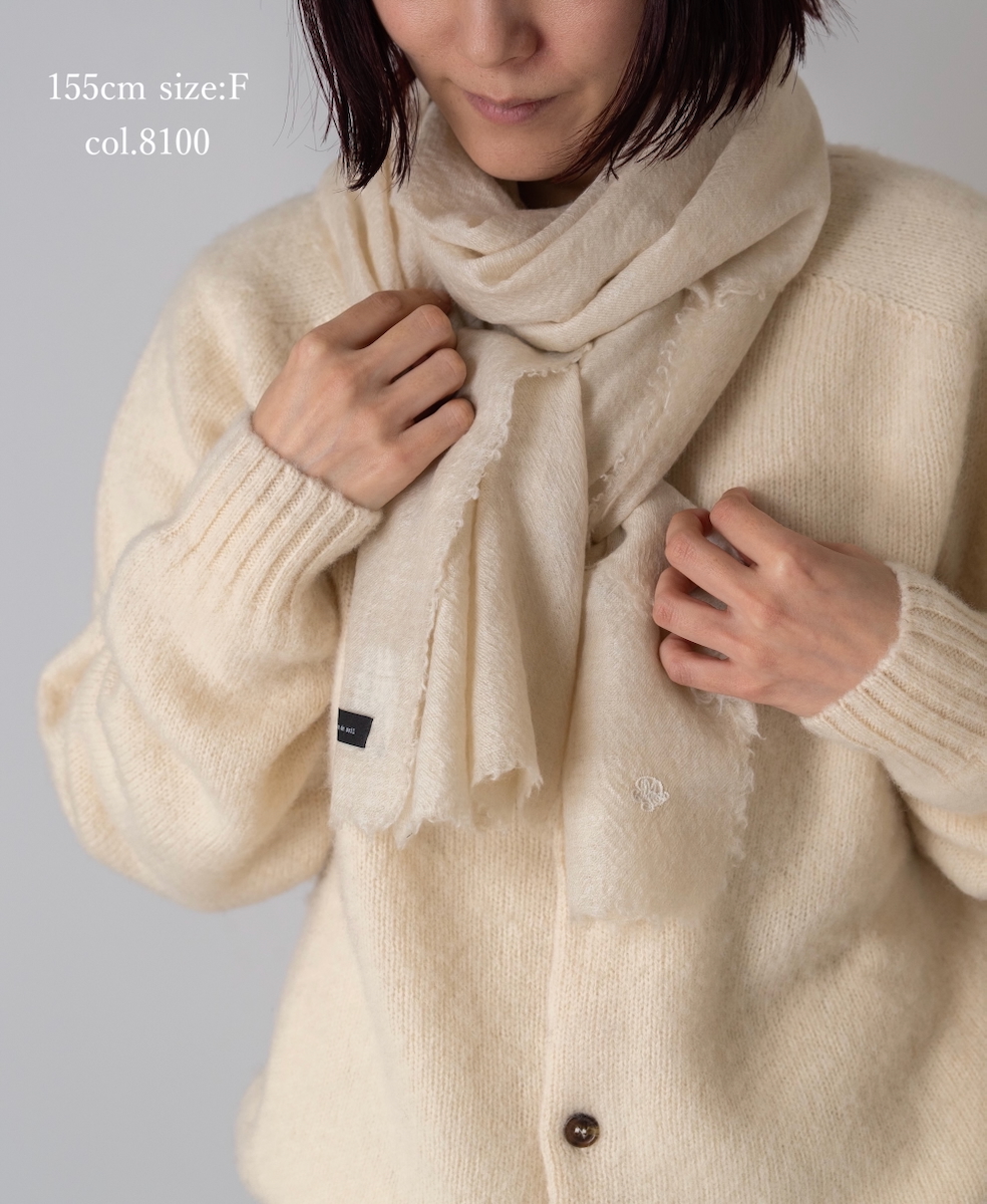 NMDS24502(ストール) CASHMERE STOLE