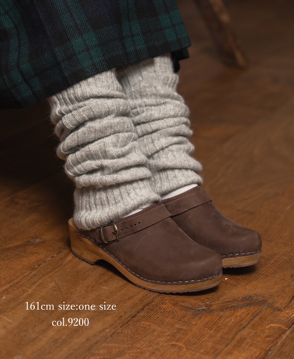 NGLW0757 (レッグウォーマー) GEELONGORA RIB STITCH LEG WARMER