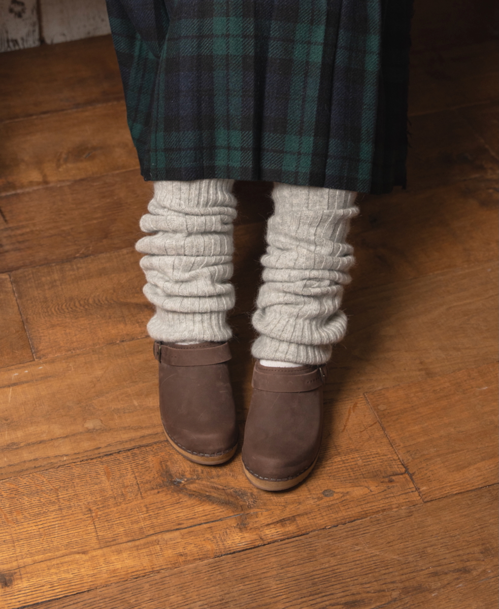 NGLW0757 (レッグウォーマー) GEELONGORA RIB STITCH LEG WARMER